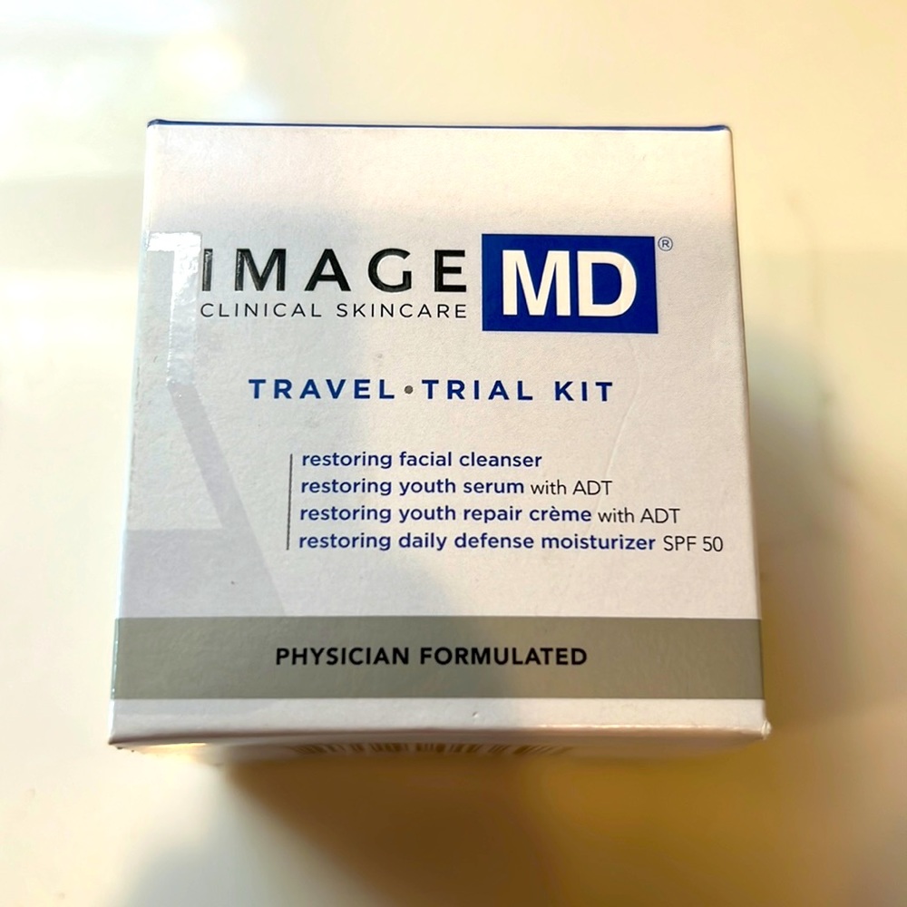 Image MD clinical Skincare travel trial kit